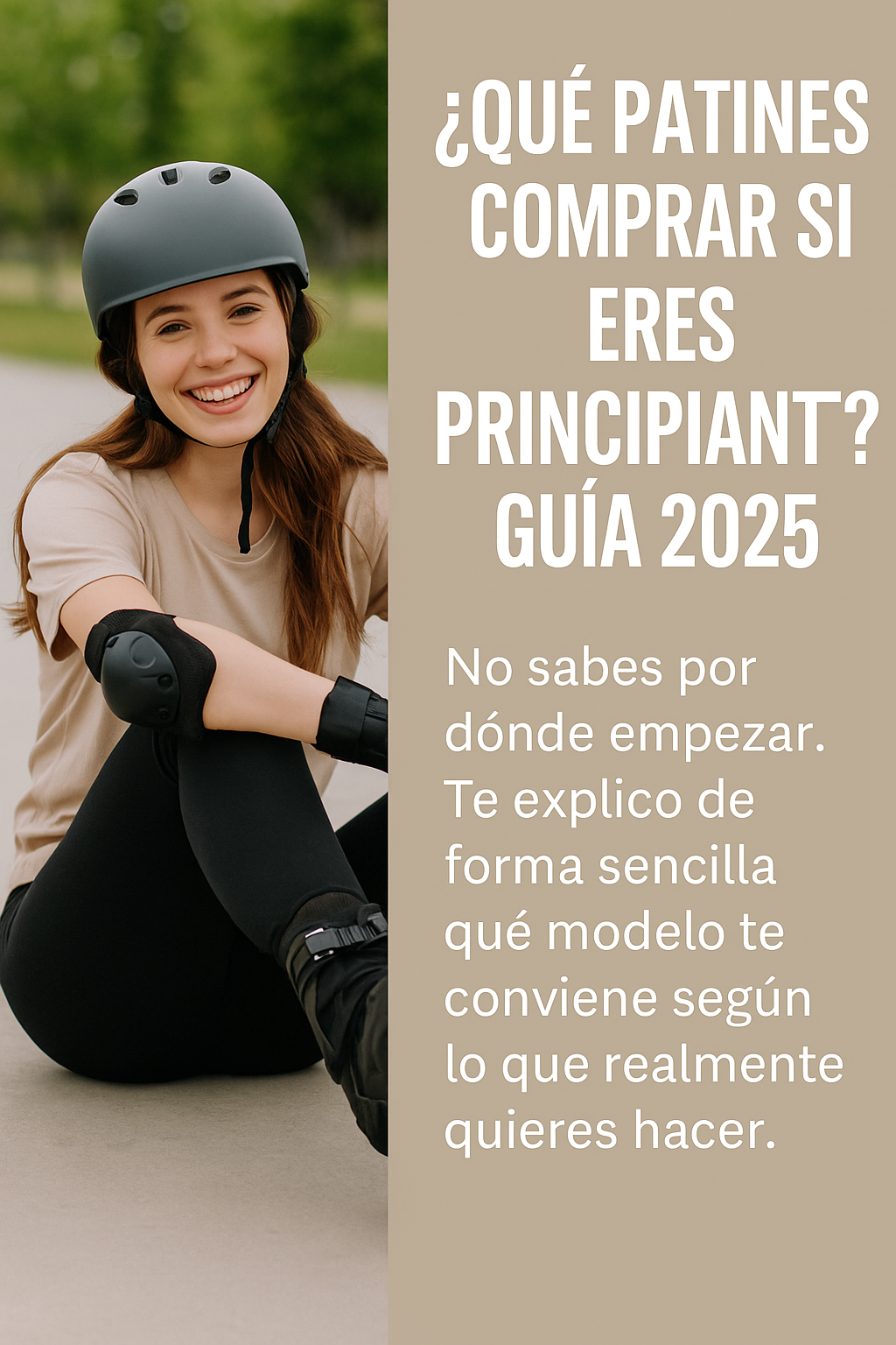 🛼 ¿Qué patines comprar si eres principiante? Guía 2025